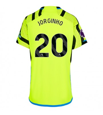 Arsenal Jorginho Frello #20 Koszulka Wyjazdowych Kobiety 2023-24 Krótki Rękaw